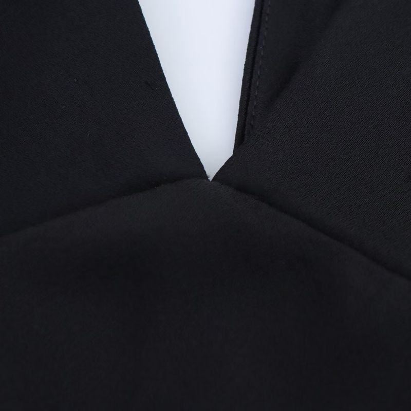 Kaslead New Women Clothes Western Style Fashion Simple Underwear Length Dress 3270712