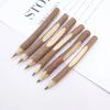1 шт. креативная шариковая ручка Natural Log Color Branch Shell, оригинальный экологический стиль, сосновый карандаш, 1,0 мм, ручка, подарок учителю и ученику
