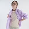 Boyeon Asa Хлопок Легкая Хлопковая Рубашка Фиолетовый 0094