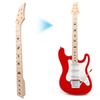 Alomejor Electric Guitar Neck Replacement 22 Frets 24 Inch Unfinished Maple Fretboard