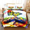 Комплект постельного белья с рисунком в виде абстрактного искусства и рисунком «Дерево жизни», размер King Queen для подростков, комплект постельного белья для детей с застежкой-молнией