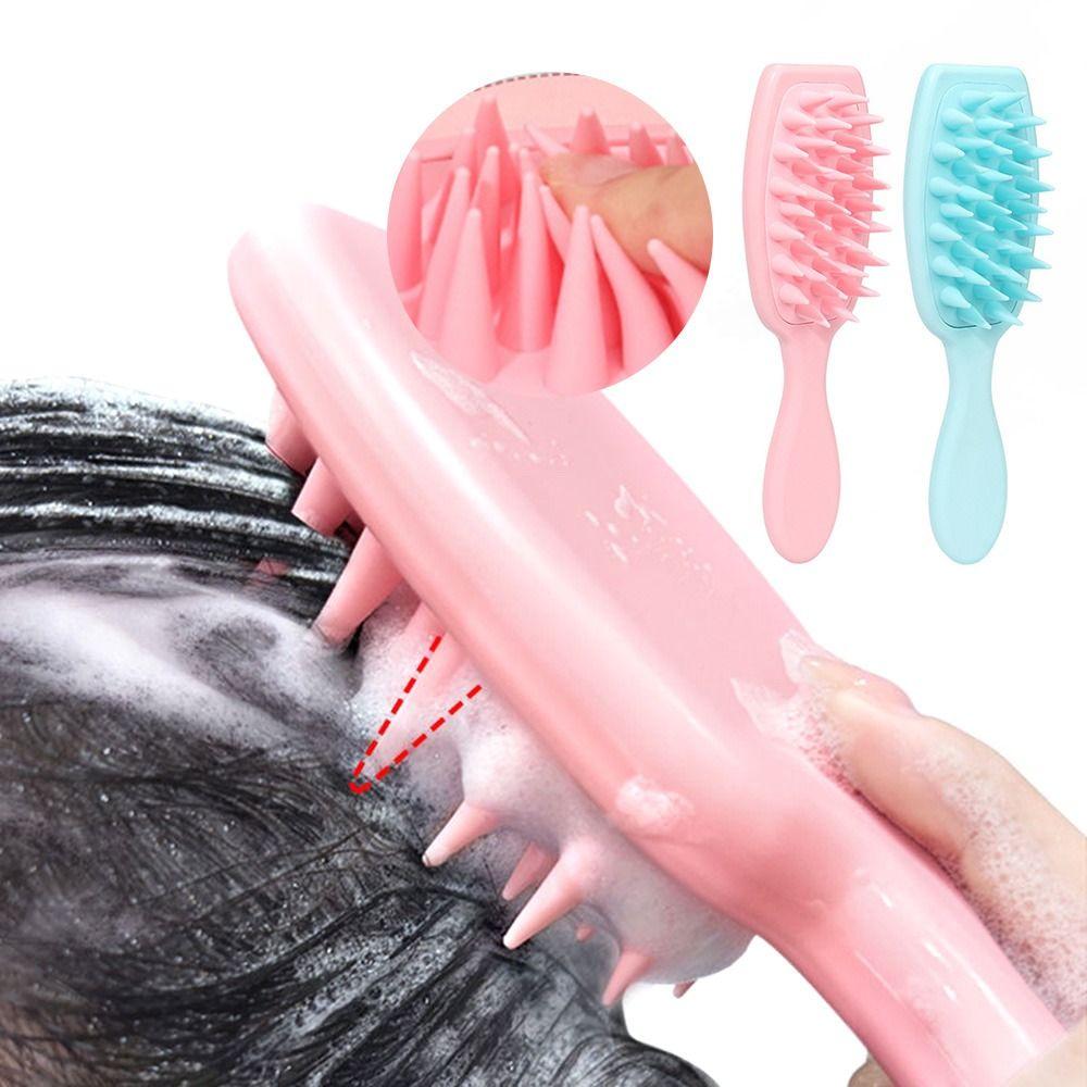 Clean Scalp Massage Comb Extended Handle Beauty Hair Tool New Hair Washing Comb Women