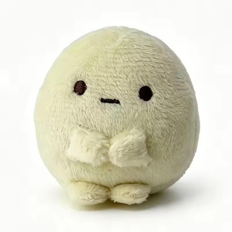 Cross border plush corner bio four-color round cartoon cute plush doll, classmate friend birthday gift