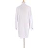 Shirt Beach Dress Cotton Cover Ups Women White Button Up Cardigan Short Dresses Tunic Summer Beachwear