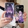 Прозрачный чехол HSR Castorice для Samsung Galaxy S25 S24 S23 S22 S21Plus FE Ultra, цветная крышка