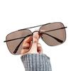 2026 Oversized Square Polarized Sunglasses Dual Bridge Unisex Prescription Compatible UV400 Cycling Outdoor Sports Glasses