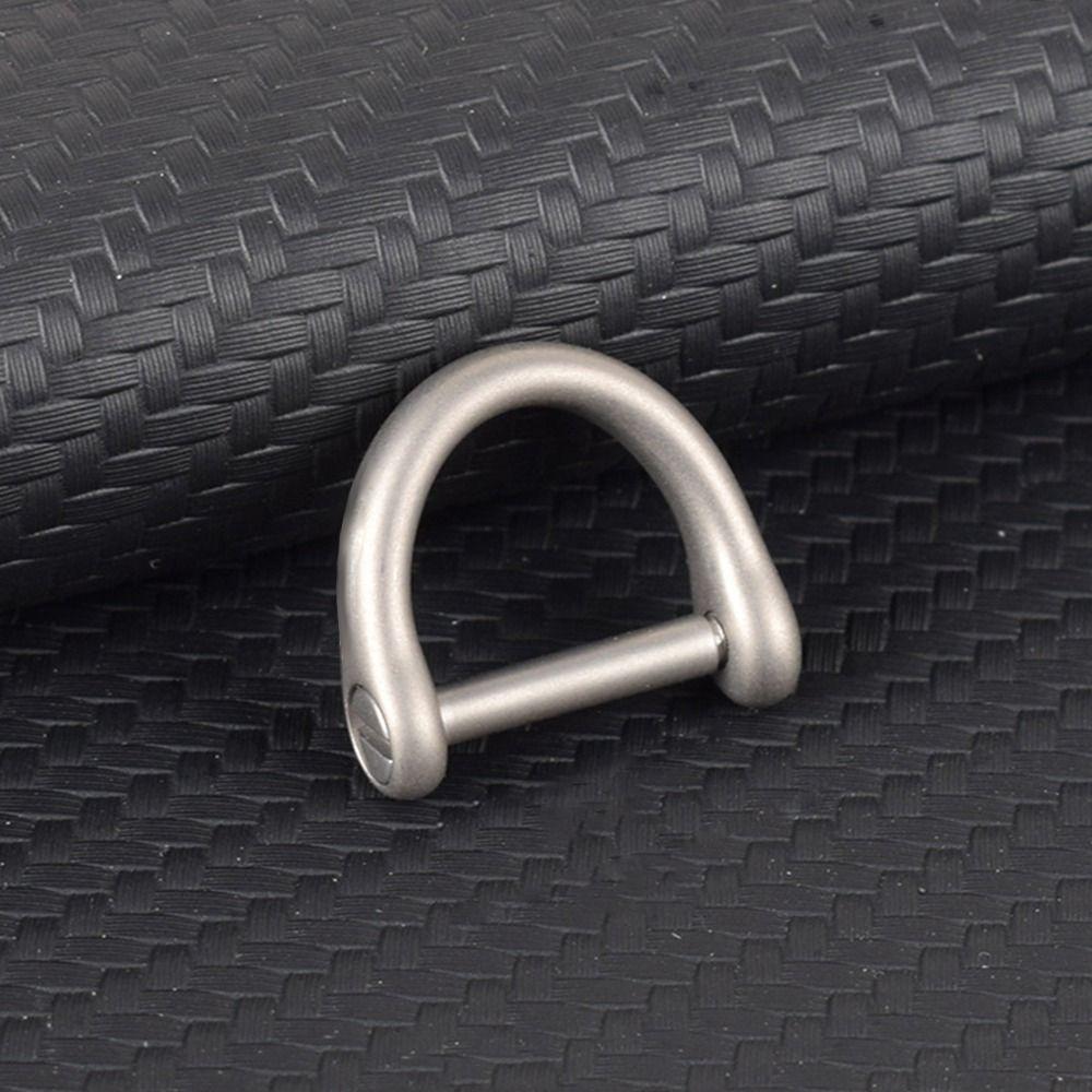 High Quality Horseshoe Buckles Titanium Alloy D Bow Staples Bracelet Buckle  Outdoor Accessories