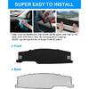 Flannel Dashboard Cover for -2026 Rivian R1T - Sun Shade Anti-Glare UV Protection