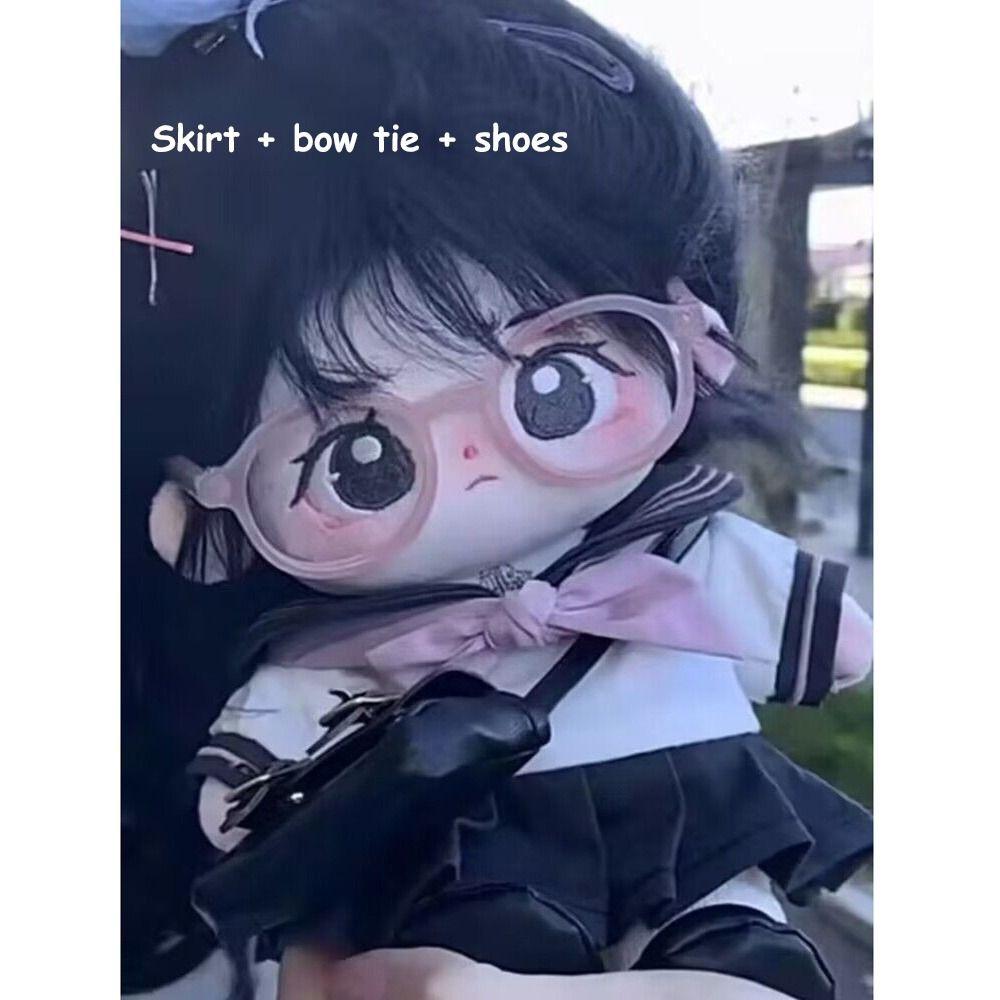 Модный наряд для плюшевых кукол Kpop, милое платье JK, модное платье, одежда для 20-сантиметровой хлопковой куклы