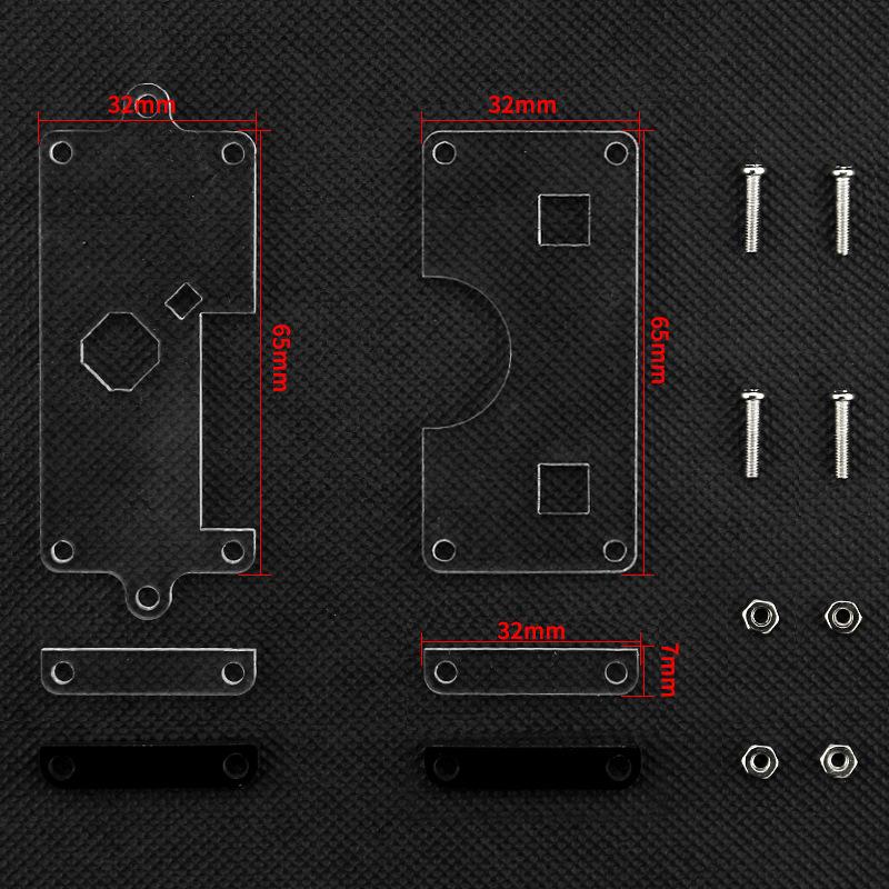 Micro:bit V2 Acrylic Protective Case for Kids' Entry-Level Programming Board