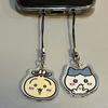 1Pc Bag Pendant Gifts Anime Figure Chiikawa Keychain Mobile Phone Ornament Couple Lanyard Pendant Cell Accessories