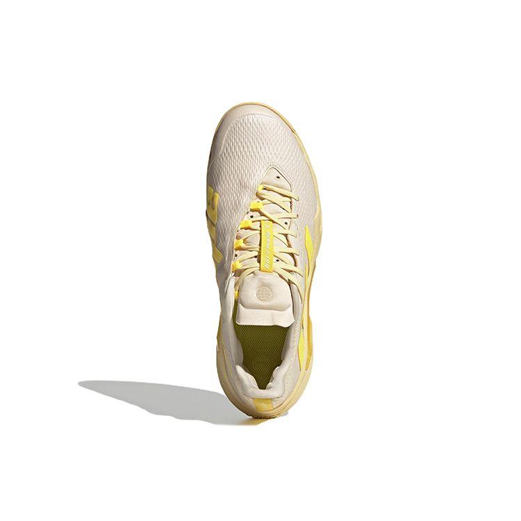 adidas Barricade Ecru Tint Beam Yellow Мужские кроссовки Кремовые почти-желтые GY1448
