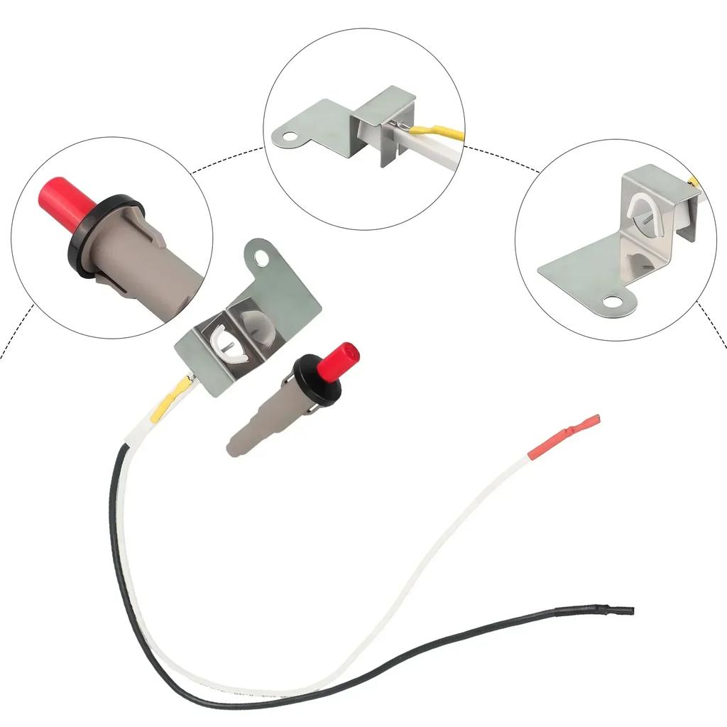 60092 Комплект зажигания газовой горелки для Weber Q300 Q3000, сменная кнопка зажигания, принадлежности для барбекю и выпечки