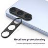 For Samsung Galaxy A55 5G Hollow Lens Protector Aluminum Alloy Phone Camera Bezel Cover