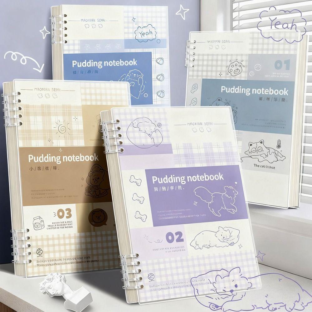 60Sheets/Book A5/B5 Loose Leaf Notebook Thick Diary Book High Quality Notepad School Office