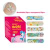 100Pcs Waterproof Cute Cartoon Band Aid Hemostasis Adhesive Bandages First Aid