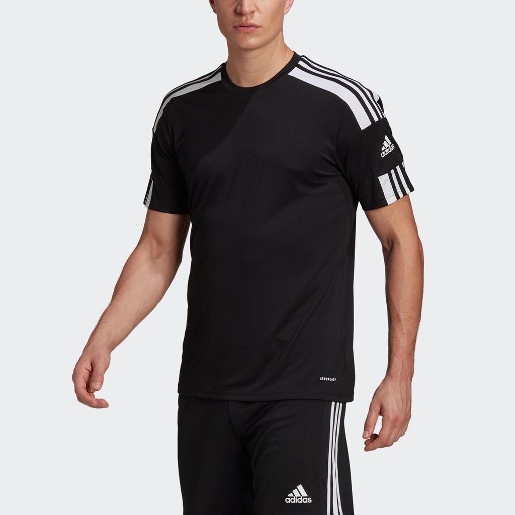 adidas Команда 21 Футболка с коротким рукавом Футбол/Футбольный Повседневная Спортивная Короткий рукав Черный Мужская GN5720