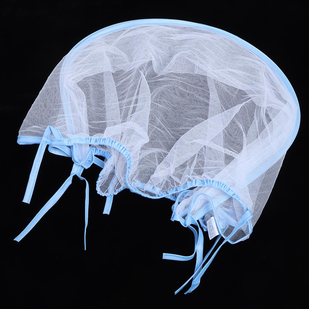 Портативная москитная сетка с полным покрытием от мух и насекомых для детской коляски Blue Edge