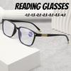 Классические квадратные очки для пресбиопии в полной оправе, трендовые, с защитой от синего света, для защиты глаз, молодежные, унисекс, от +1,0 до +4,0