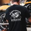 Летняя новинка Warfighter Security Theme, мужская футболка, тактический шлем, принт, круглый вырез, короткий рукав, футболка