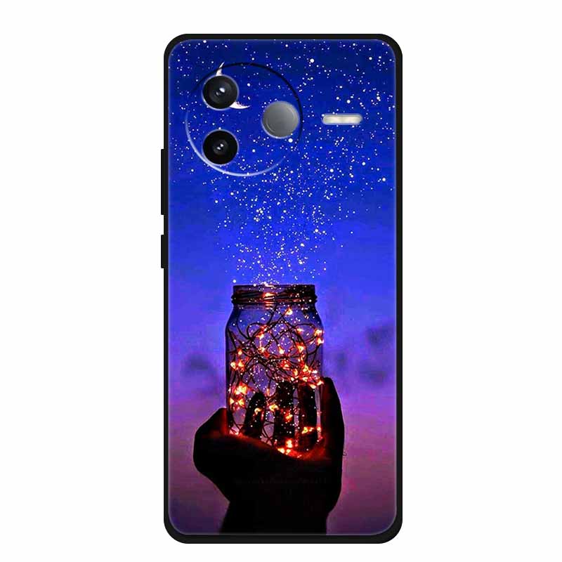 Для Xiaomi Poco F7 Ultra Чехол Роскошный Мягкий Силиконовый Чехол из ТПУ Чехлы для Телефона для Poco F7Ultra Защитный Новый Бампер Прекрасный Милый Чехол