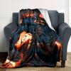 1pc Superman hero Flannel Blanket Soft Warm Throw for Home, Office, Travel, All-Season Cozy Bedding GiftL1028