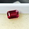 Excellent Emerald Cut 5.40 Ct Natural Pink Ruby Loose Gemstone