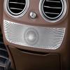 Car Interior Armrest Box Rear Air Vent Outlet Cover Trim Sticker for Mercedes Benz GLC C E Class W205 W213 X253 Auto Accessories