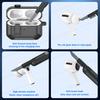 Чехол AirPod Pro 2025 switch с набором для чистки, роскошный защитный чехол TPU для предотвращения падений, чехол для AirPod Pro 3-го/2-го поколения