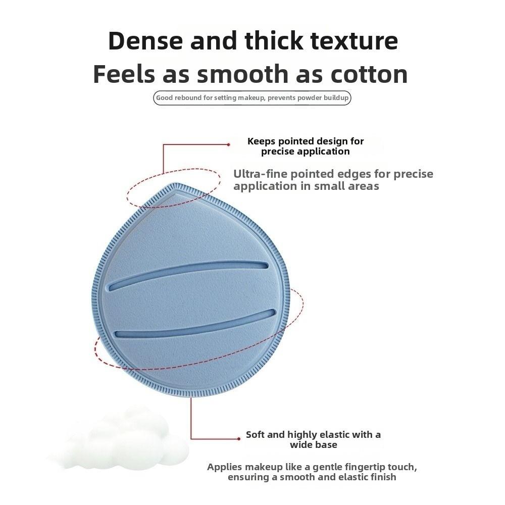 Water Drop Shape Makeup Puff Soft Texture Cosmetic Powder Puff Base Makeup Tool  Face Makeup