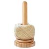 Knitting Yarn Holder Wood Yarn Stand Yarn Spool Home Braided Yarn Spool Storage Stand Table Top Rotary Ball Wooden Winder