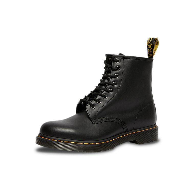 Доктор. Dr. Martens 1460 Классические Ботинки-берцы на молнии сбоку 8 люверсов Унисекс Черные 26692001
