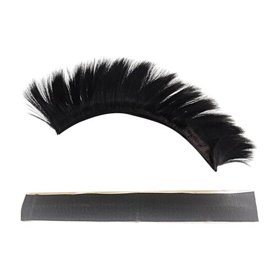 Режущийся шлем, парик, съемный высокотемпературный шелковый яркий цветной шлем, шлем ирокез, принадлежности для шлема