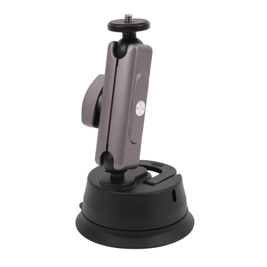 Suction Mount for POCKET 3 for Ace Pro Aluminum Dual Ball Head Action Camera Car Windshield Mount Holder with 1 4 Inch