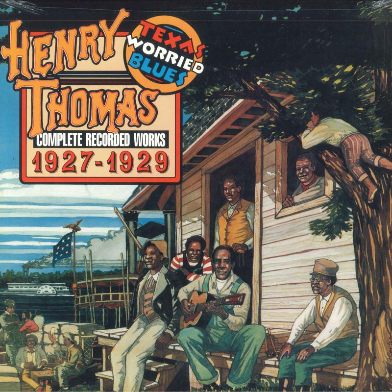 Виниловая пластинка HENRY THOMAS Texas Worried Blues Complete Recor 10801 Yazoo 2013 US Blues