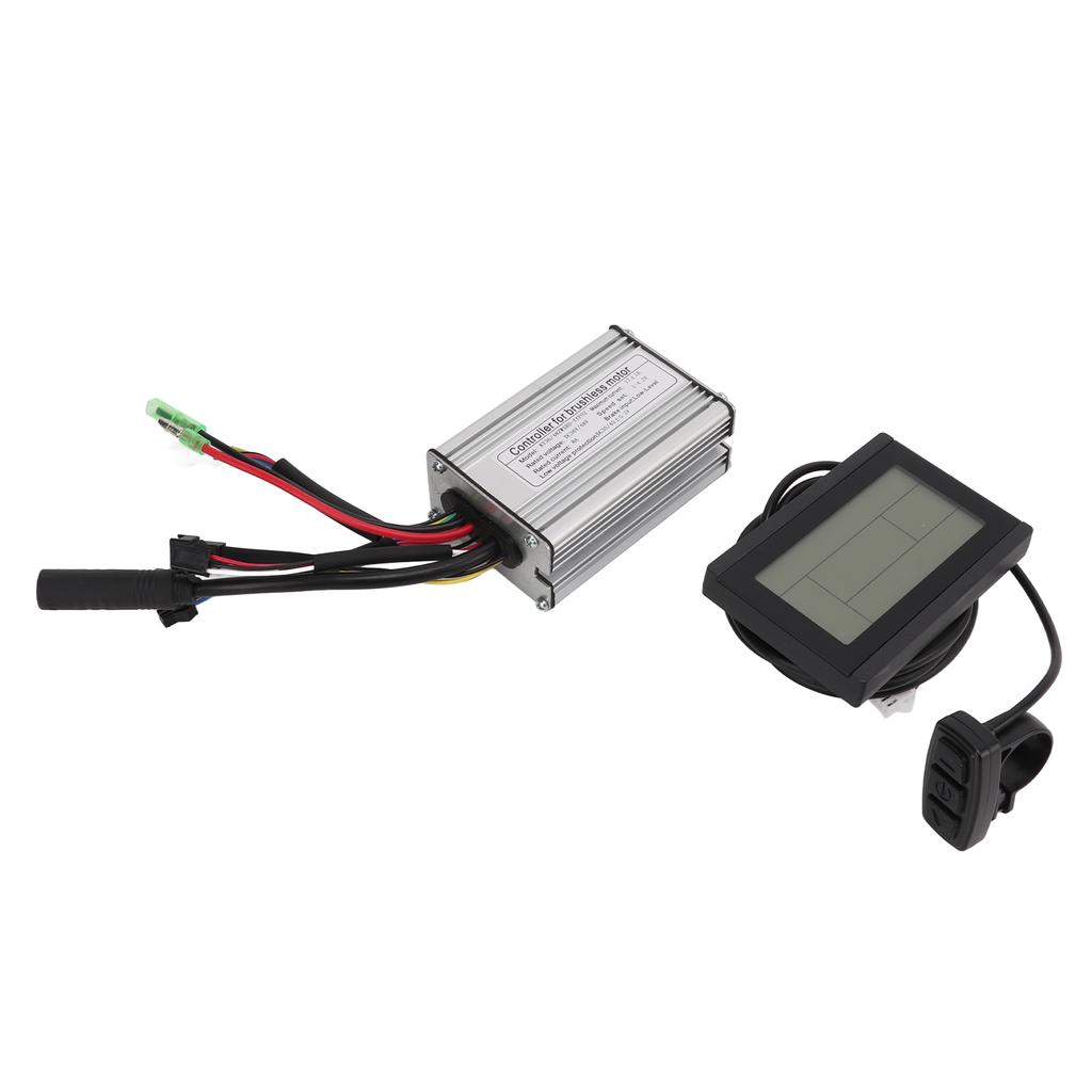 Комплект контроллера бесщеточного двигателя 17А 36В 48В 350Вт контроллер панель LCD3 130X рычаг газа под большой палец 8C комплект датчика помощи при педалировании