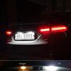 2 шт. светодиодные лампы освещения номерного знака для Ford Focus 2 3 Fiesta 2008-on Mondeo, аксессуары для наружного освещения автомобиля, фары 12 В