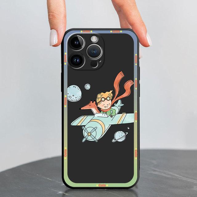 Silicone Phone Case For Apple Iphone 11 8 Plus 7 6s 14 Pro Max 13 Pro 12 Mini Se Xs X Xr Capa Cases The Little Prince Fox Cover