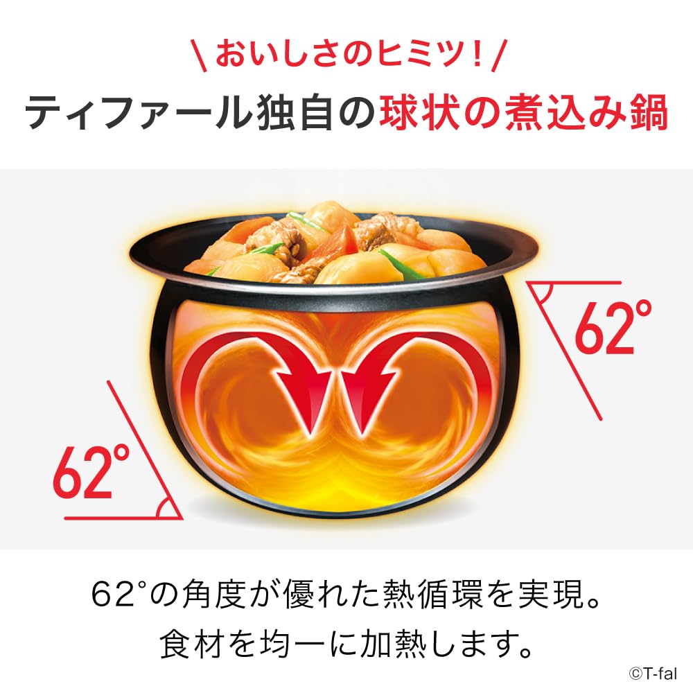 Скороварка электрическая Tefal 3 л на 4 персоны, экономящая время, автоматическое приготовление пищи, 12 блюд в 1, автоматическая скороварка, уникальная кастрюля для тушения без воды