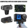 Для DJI 0SMO Action5 Pro/4/3, 0SMO 360, Nano Sports Camera Магнитное быстросъемное основание с разъемом 1/4"