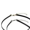 PU Collar  Charm Korean Style Jewelry Glitter Zircon Necklace Punk Necklace Women Choker