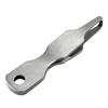 1Pc Stainless Steel Fishing Pliers Quick Split Ring Opener Tweezers Double Loop Ring Opening Tool Fishing Line Accessories