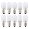 10Pcs E14 Light Bulb Stainless Steel 1.5W 220V LED Bulb for Chandelier Ceiling Cabinet Wall Table