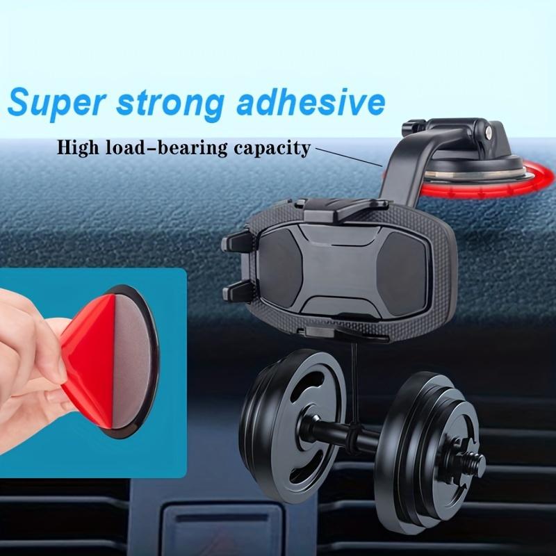 2шт. Клейкая накладка на приборную панель, монтажный диск, для автомобильного крепления на присоске для телефона, 80 мм(3,15 дюйма) Липкая присоска для держателя лобового стекла видеорегистратора, GPS и т. д.