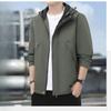 Пальто мужское весенне-осеннее трендовое пальто с капюшоном свободный повседневный универсальный топ