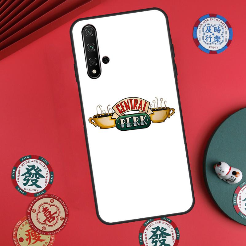 Central Perk Friends For Huawei Nova Y73 Y72 Y61 Y91 Y90 Y70 Y60 12s 12i 11i 8i 9 10 SE P60 Pro P30 P40 Lite Case