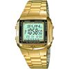 Men's Watch Casio DATABANK Golden (Ø 38mm)