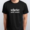SCHECTER НОВАЯ ФУТБОЛКА размер черный белый