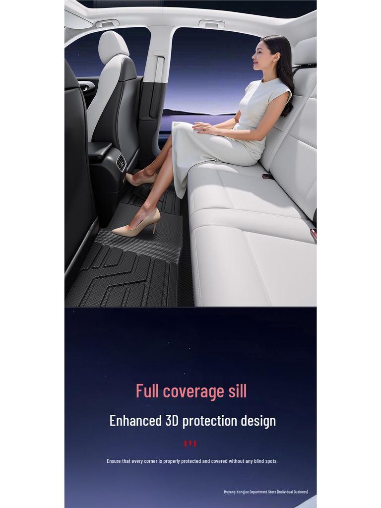 2025 Toyota RAV4 Коллекция полноразмерных напольных ковриков и аксессуаров из ТПЭ