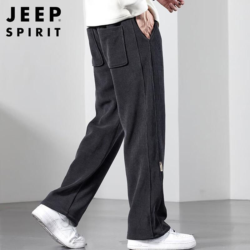 JEEP SPIRIT Men's Corduroy Casual Sweatpants